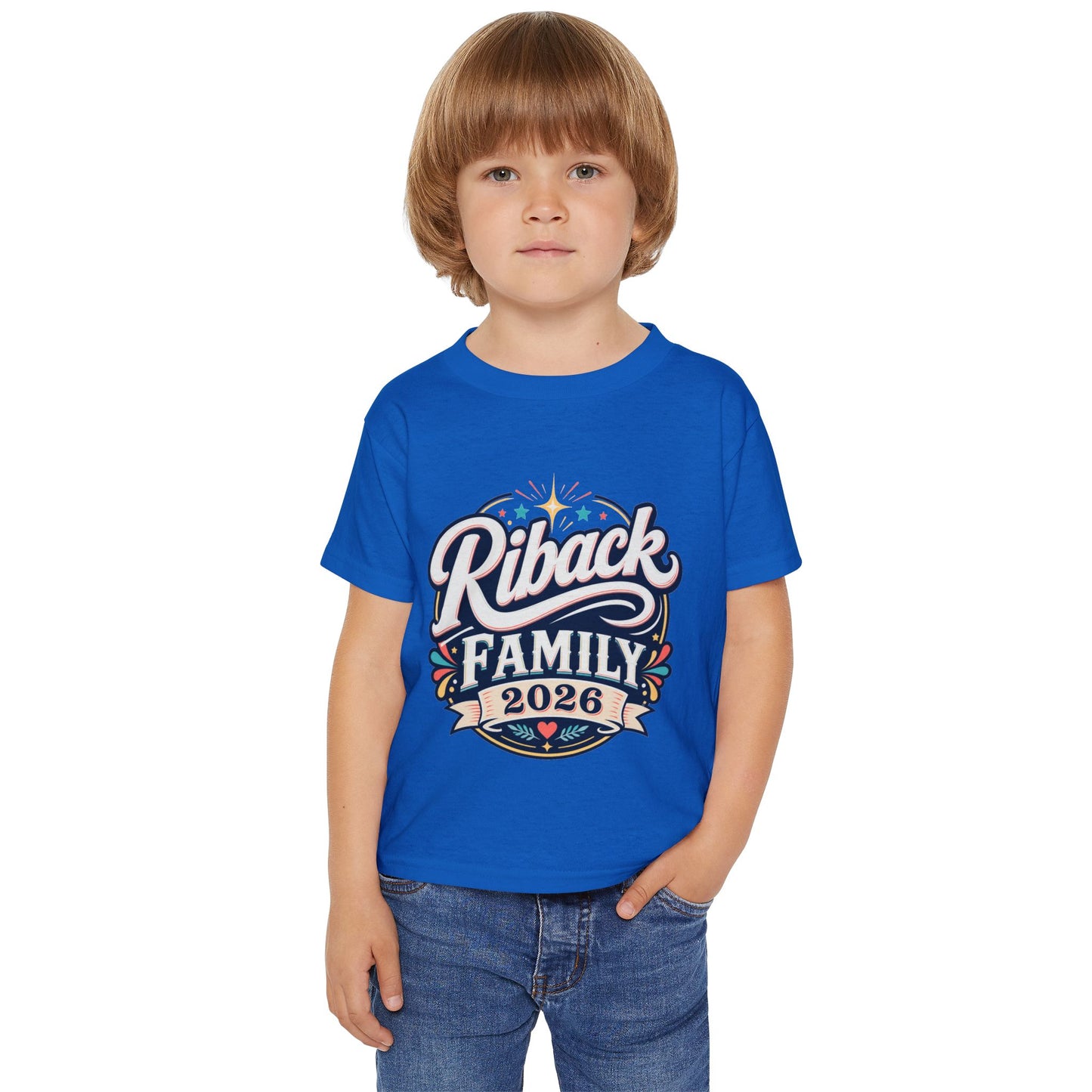 
                  
                    Riback Family 2026 Toddler T-Shirt – Personalized Family Reunion Tee
                  
                