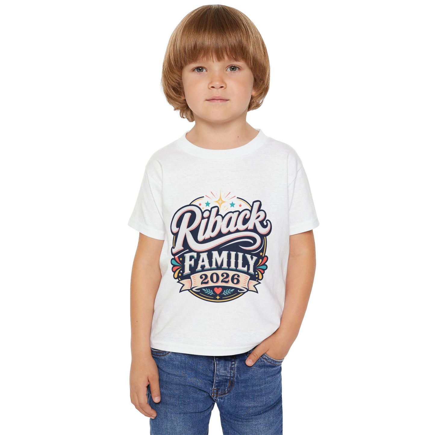 
                  
                    Riback Family 2026 Toddler T-Shirt – Personalized Family Reunion Tee
                  
                