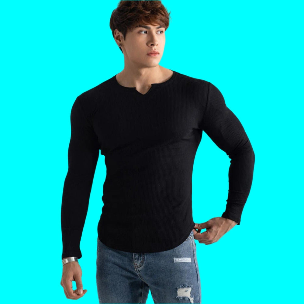 
                  
                    Black / M (36-38") Ribbed Long Sleeve Clipped Crew Neck Shirt INVI-Expressionwear Ribbed Long Sleeve Clipped Crew Neck Shirt
                  
                