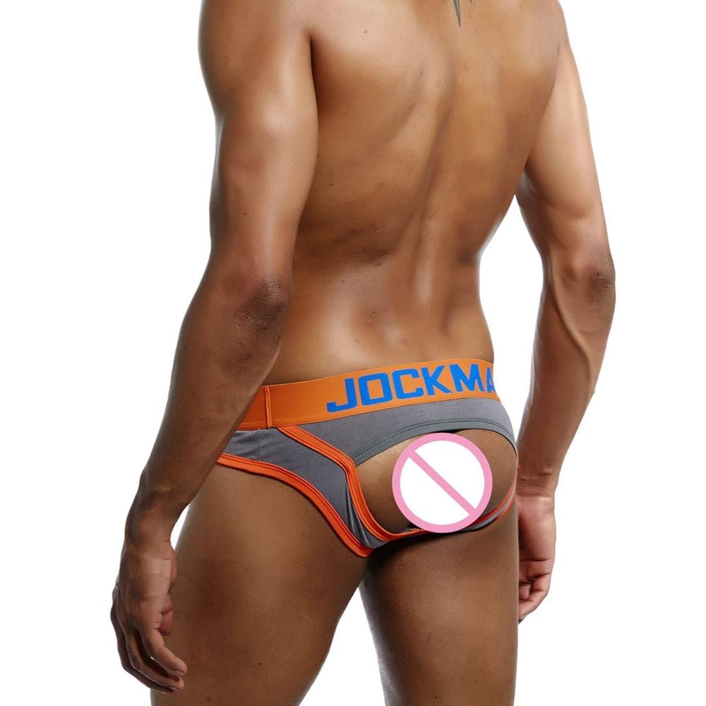 
                  
                    Gray / M - US size 30-32" JOCKMAIL Brand Open Back Brief Underwear INVI-Expressionwear
                  
                