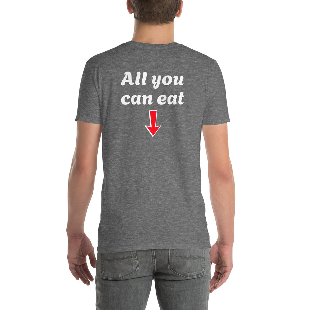 
                  
                    Shirts Graphite Heather / S All you can eat T-shirt INVI-Expressionwear All you can eat T-shirt
                  
                