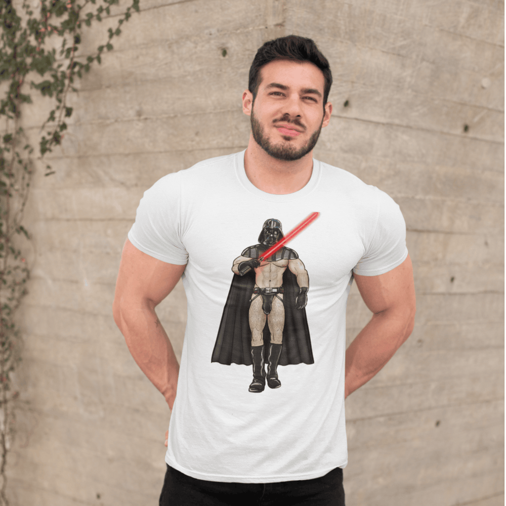 T-Shirt Muscle Daddy Darth Vader Inspired T-shirt INVI-Expressionwear Muscle Daddy Darth Vader Inspired T-shirt