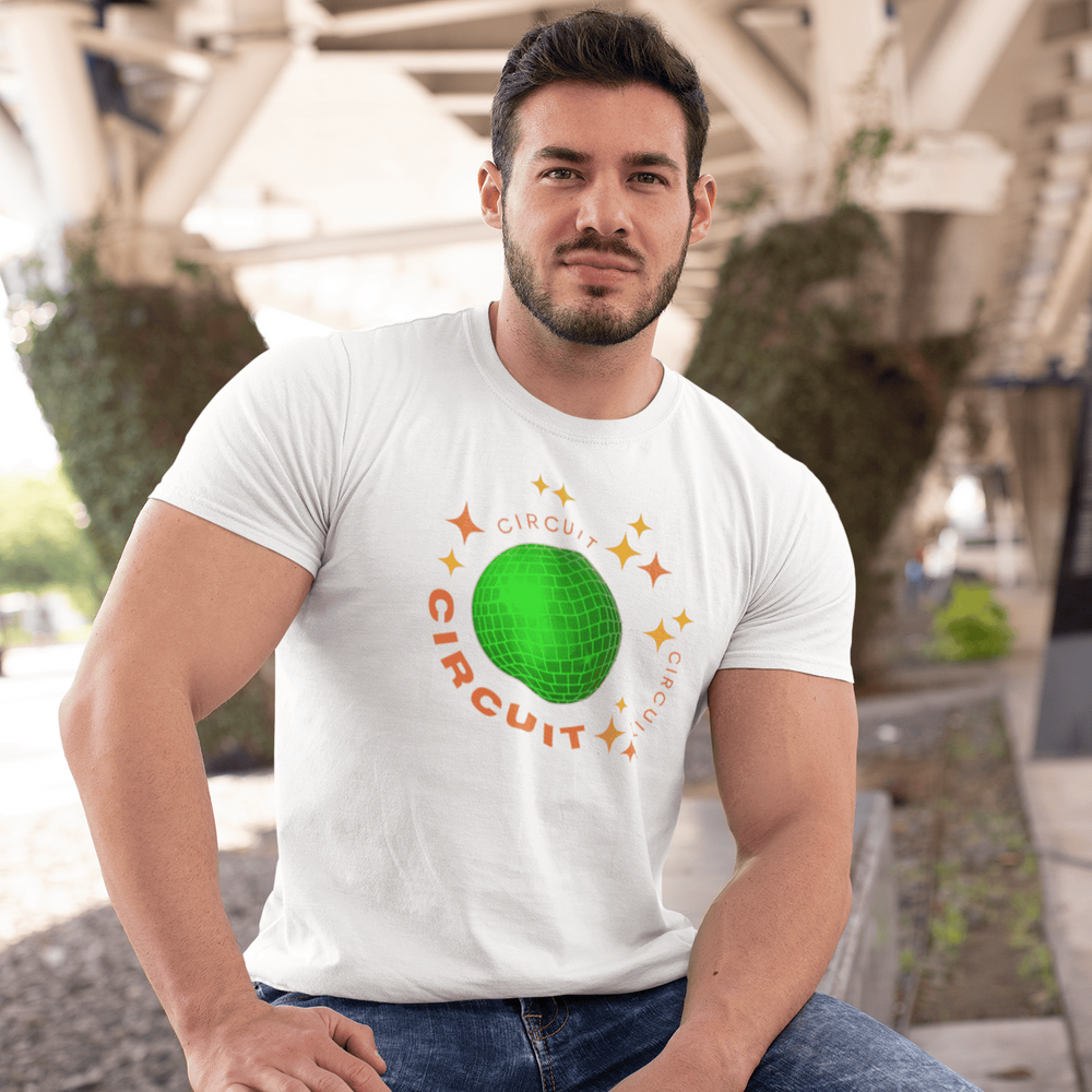 Green glow cheap t shirt