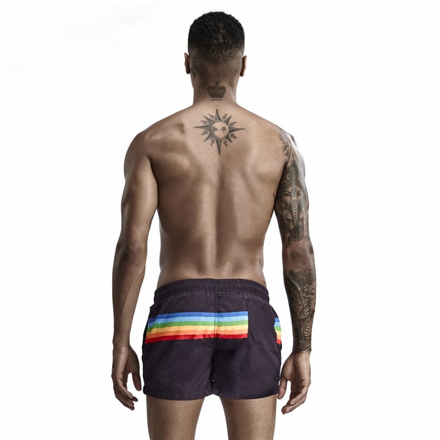 Rainbow best sale swimming trunks