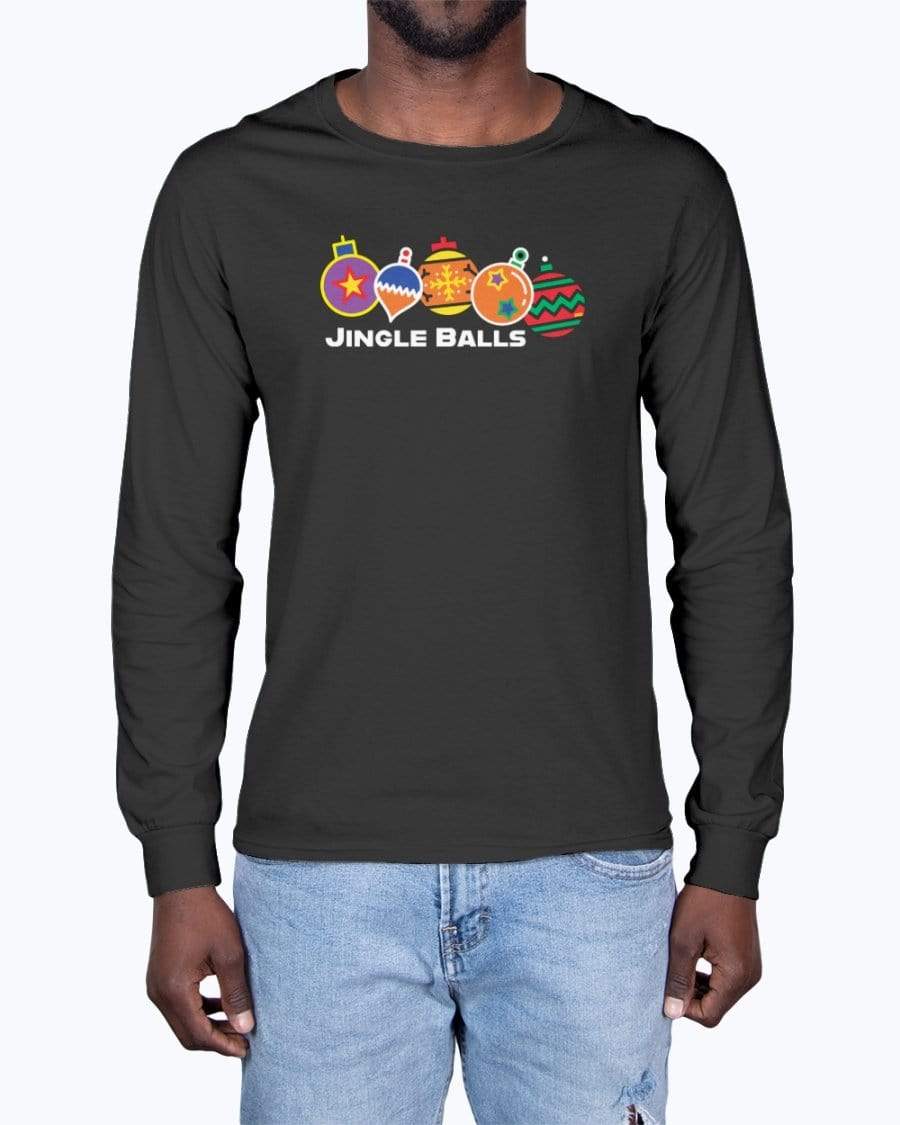 
                  
                    Shirts Black / S Jingle Balls Holiday Long Sleeve T-Shirt INVI-Expressionwear
                  
                